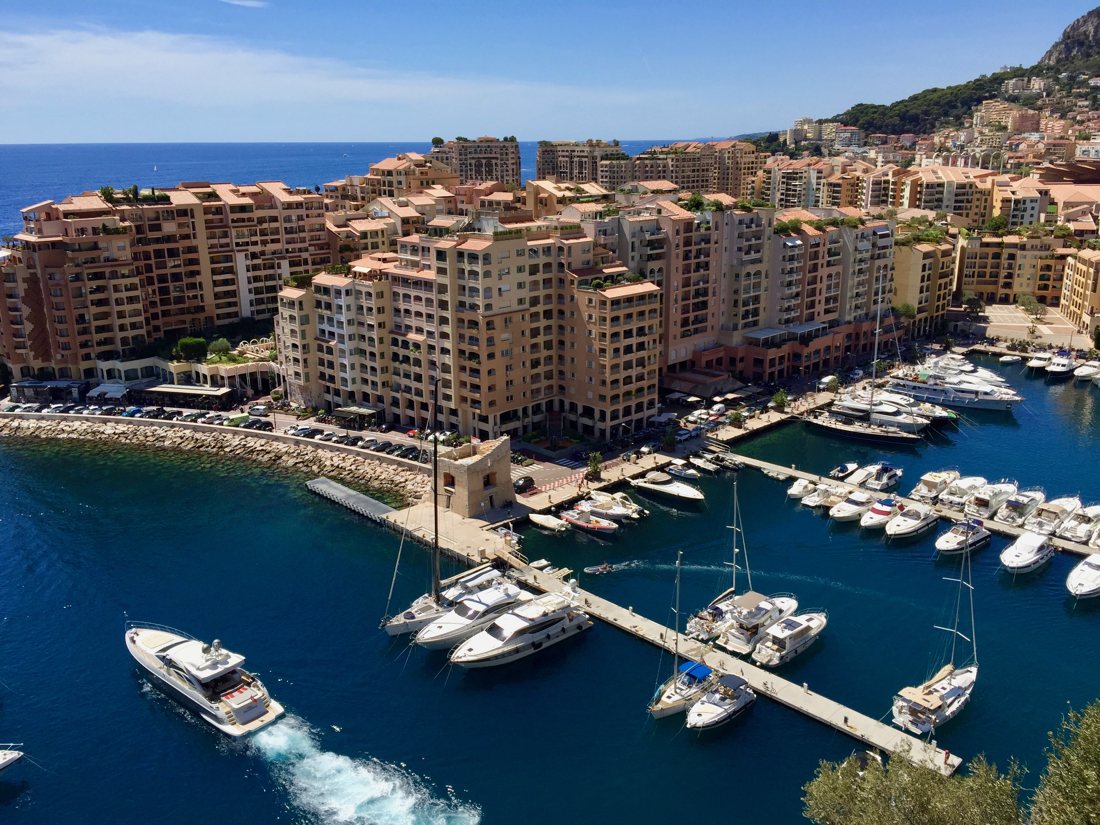 Monaco - a place of luxury on the Côte d'Azur (French Riviera)