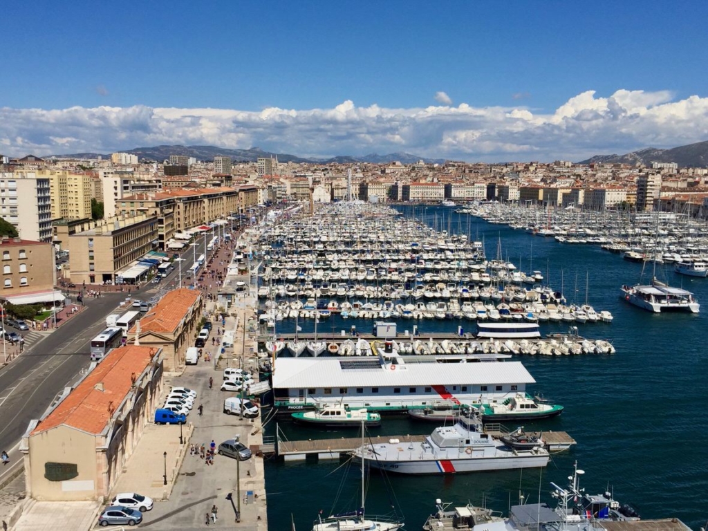 Marseille, the capital of Provence, near French Riviera (France)