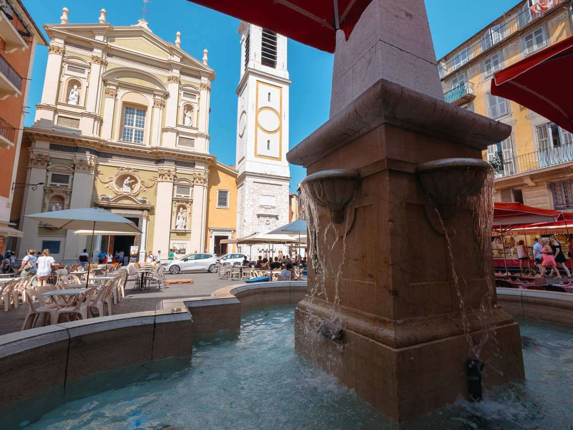 Old Town Of Nice French Riviera