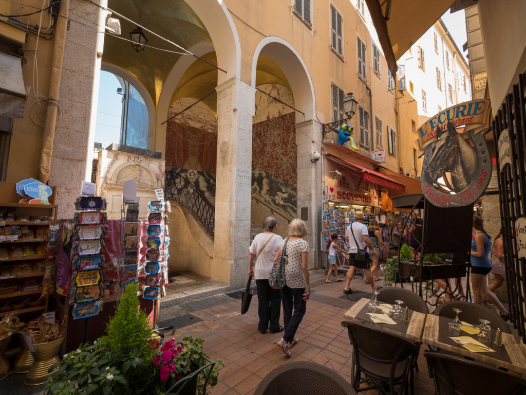The Old Town of Nice, French Riviera