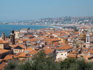 The Old Town of Nice from the Castle Hill, French Riviera
