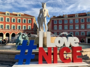 Place Massena in Nice, France