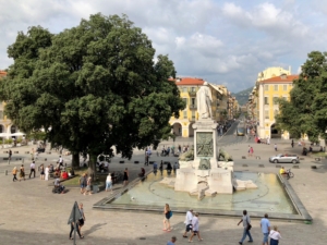 Garibaldi Square in Nice, France
