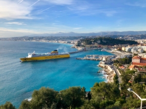 Mont Boron hill in Nice, French Riviera