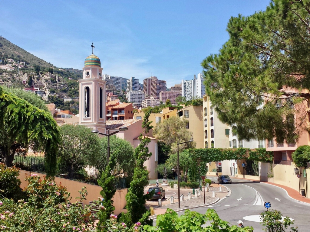 Fontvieille, district of Monaco