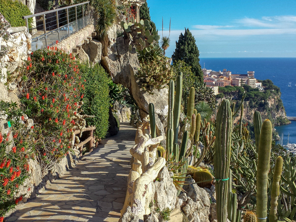 Exotischer Garten Von Monaco - Garten Idee