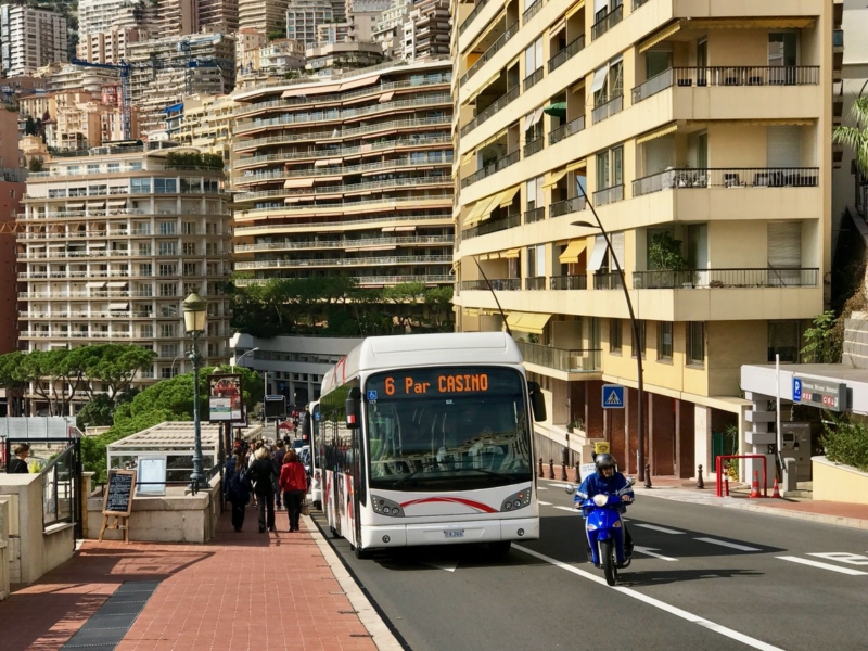 Visiting Monaco by vehicle car or public transport