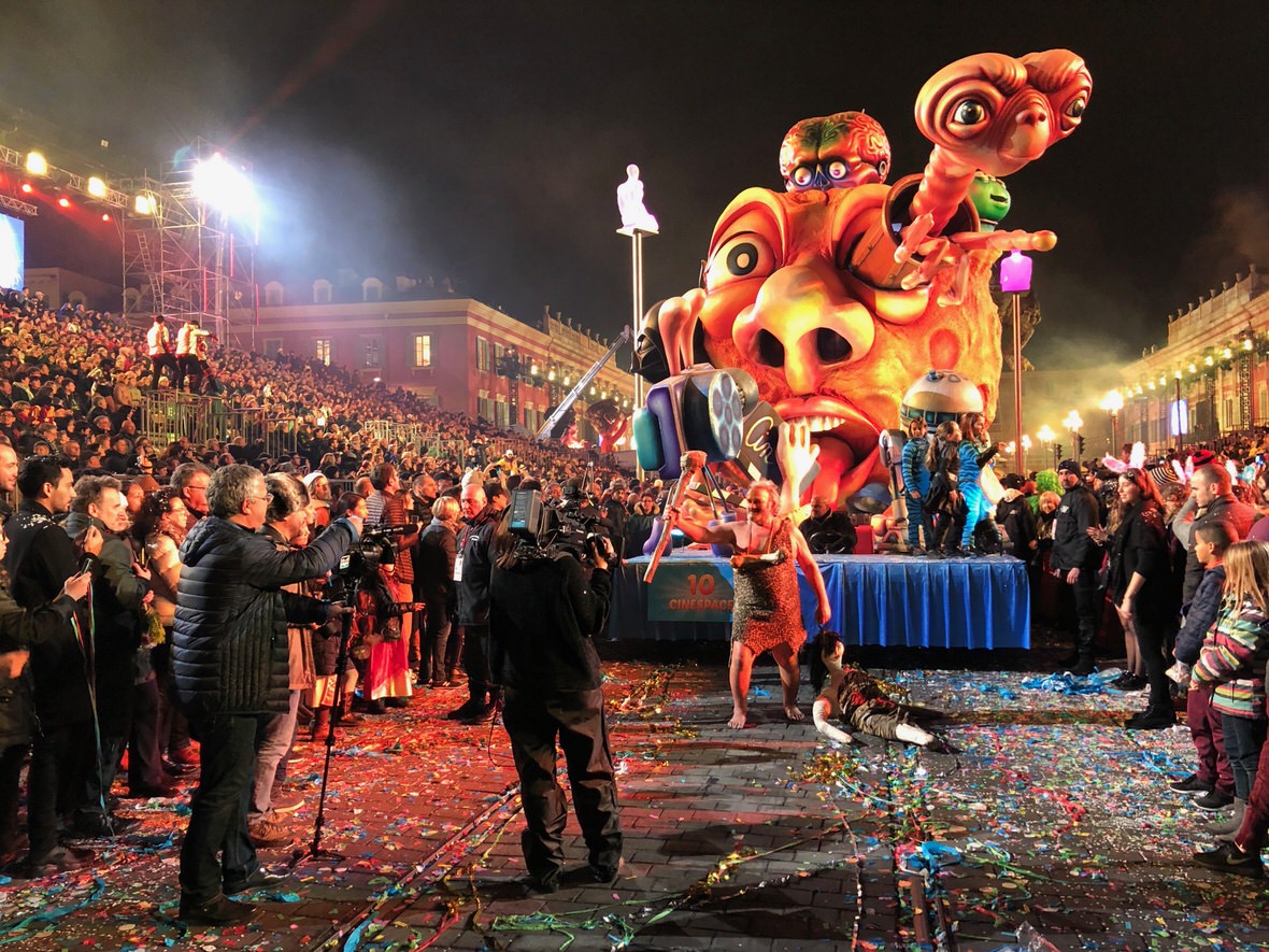 Carnival in Nice the largest winter event on the French Riviera