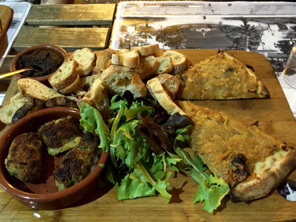 Traditional regional food in Nice, France