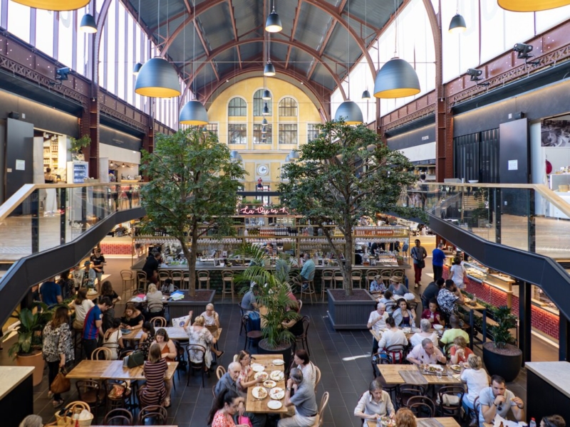 Gare du Sud - food hall in Nice. You should visit it while in Nice!