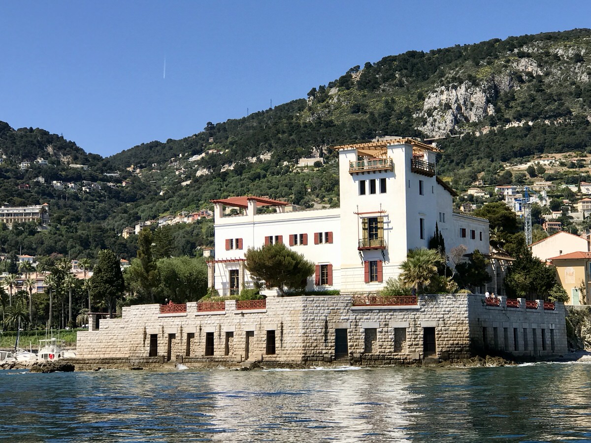 The Greek styled Villa Kerylos in Beaulieu-sur-Mer (French Riviera)