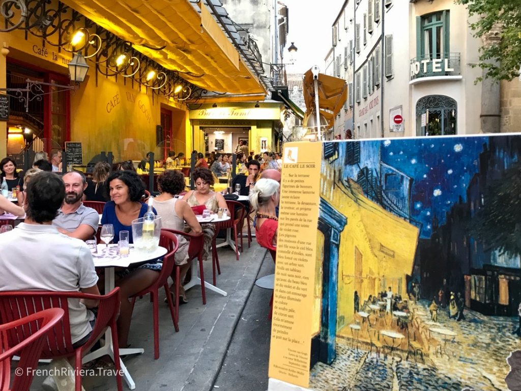Van Gogh painting in Arles